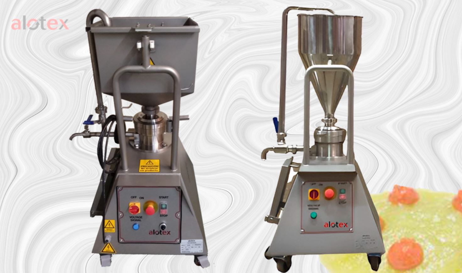 El molino coloidal de Alotex, un salto en eficiencia, calidad y seguridad en la texturización de alimentos